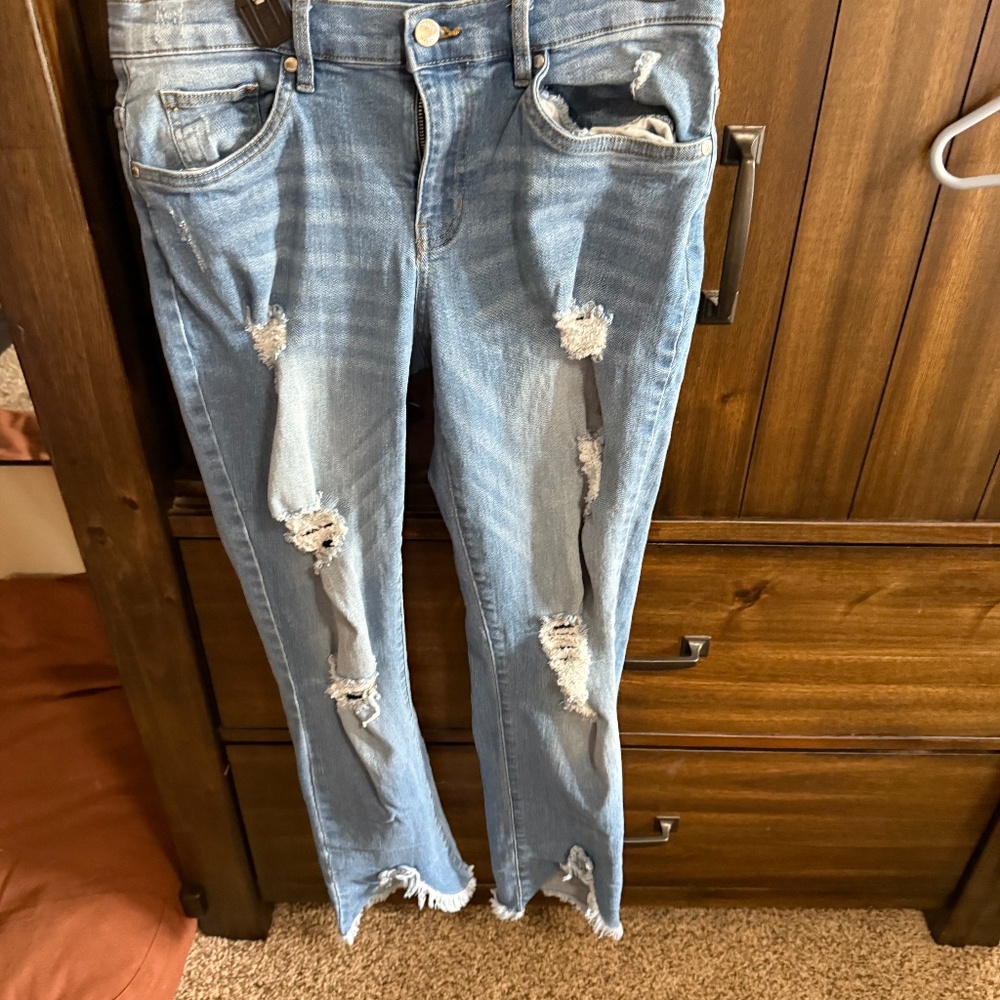 Distressed Jeans